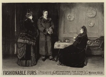 Advertisement, Fashionable Furs